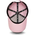 petten-gebogen-roze-verstelbaar-9forty-essential-van-boston-red-sox-mlb-van-new-era