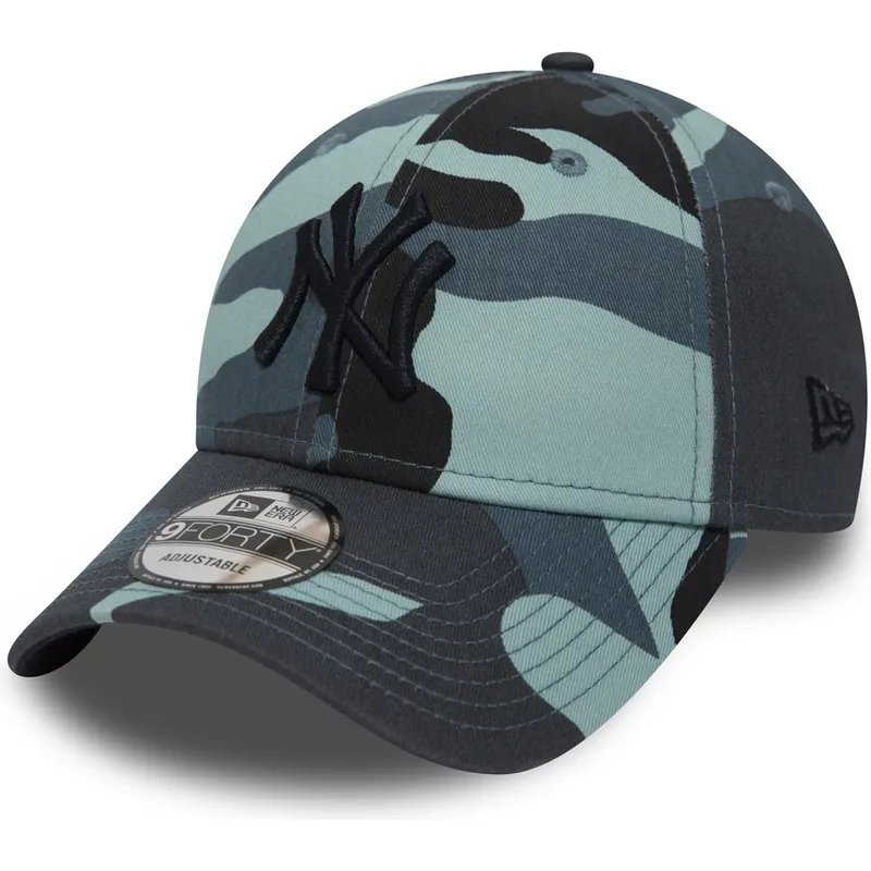 petten-gebogen-camouflage-verstelbaar-9forty-essential-van-new-york-yankees-mlb-van-new-era