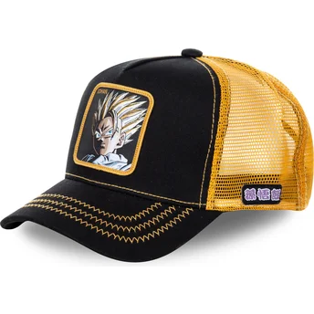 Petten gebogen zwart snapback Super Saiyan 2 DBZSUP Son Gohan Dragon Ball van Capslab