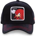 petten-gebogen-zwart-snapback-knub-knuckles-the-echidna-sonic-the-hedgehog-van-capslab