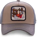 petten-gebogen-bruin-snapback-tasmaanse-duivel-looney-tunes-van-capslab