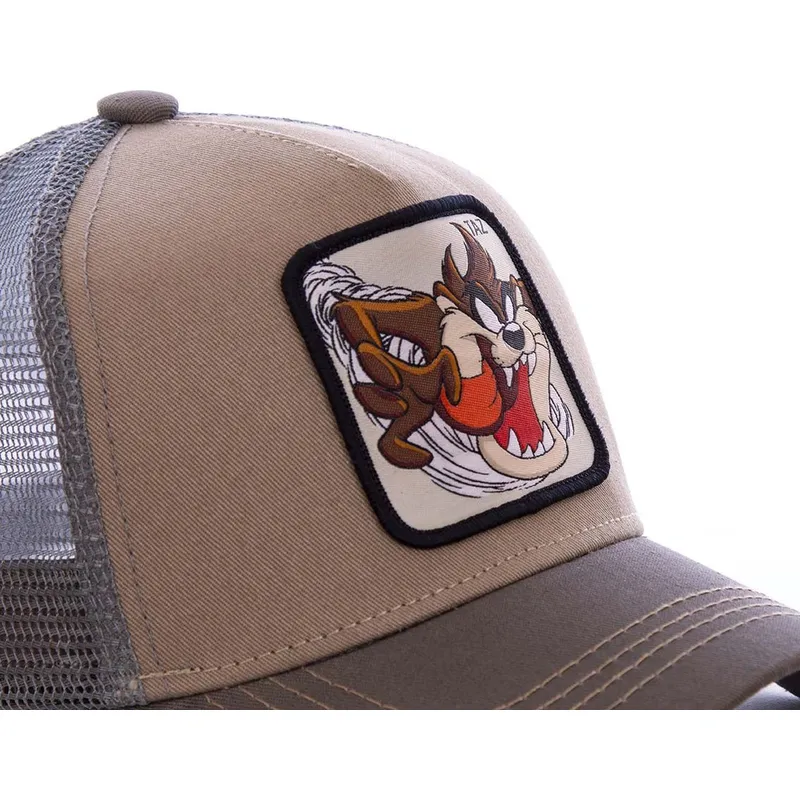 petten-gebogen-bruin-snapback-tasmaanse-duivel-looney-tunes-van-capslab petten-gebogen-bruin-snapback-tasmaanse-duivel-looney-tunes-van-capslab