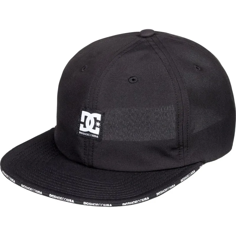 petten-plat-zwart-verstelbaar-sandwich-van-dc-shoes petten-plat-zwart-verstelbaar-sandwich-van-dc-shoes