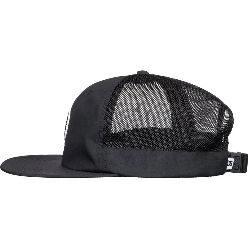 petten-plat-zwart-verstelbaar-harsh-pocket-van-dc-shoes