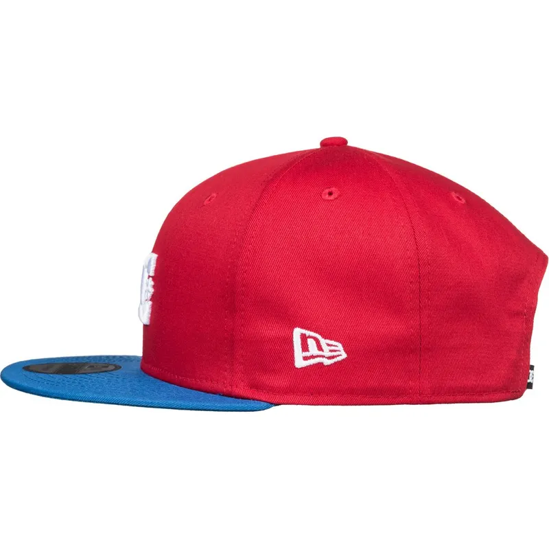 petten-plat-rood-snapback-empire-fielder-van-dc-shoes petten-plat-rood-snapback-empire-fielder-van-dc-shoes
