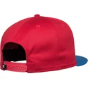 petten-plat-rood-snapback-empire-fielder-van-dc-shoes
