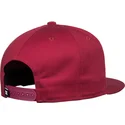 petten-plat-rood-snapback-empire-fielder-van-dc-shoes
