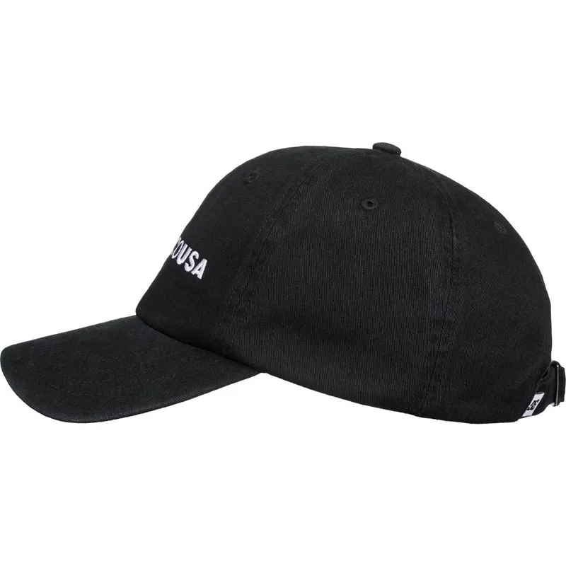 petten-gebogen-zwart-verstelbaar-chalker-van-dc-shoes