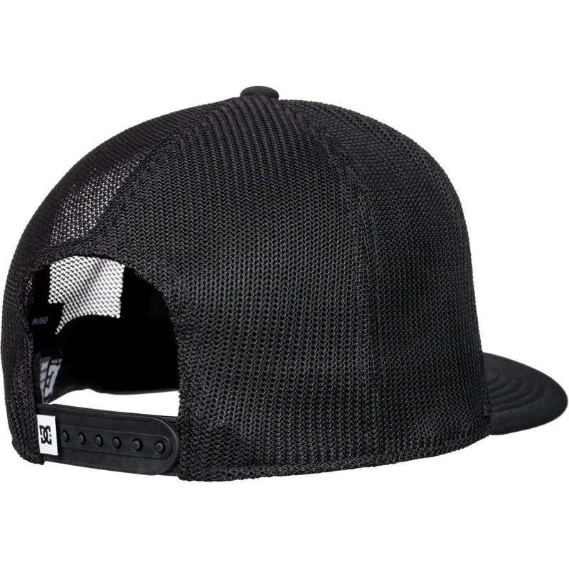 petten-gebogen-zwart-snapback-vested-up-van-dc-shoes