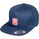 petten-plat-marineblauw-snapback-snapdragger-van-dc-shoes