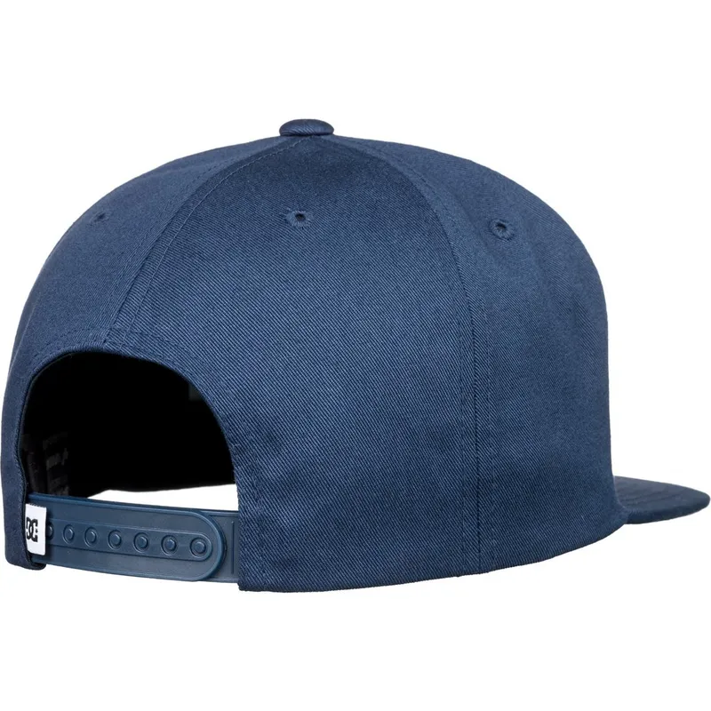 petten-plat-marineblauw-snapback-snapdragger-van-dc-shoes