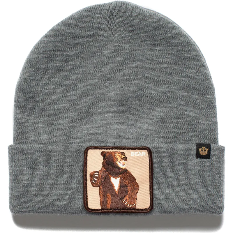mutsen-grijs-lover-bear-the-farm-van-goorin-bros mutsen-grijs-lover-bear-the-farm-van-goorin-bros