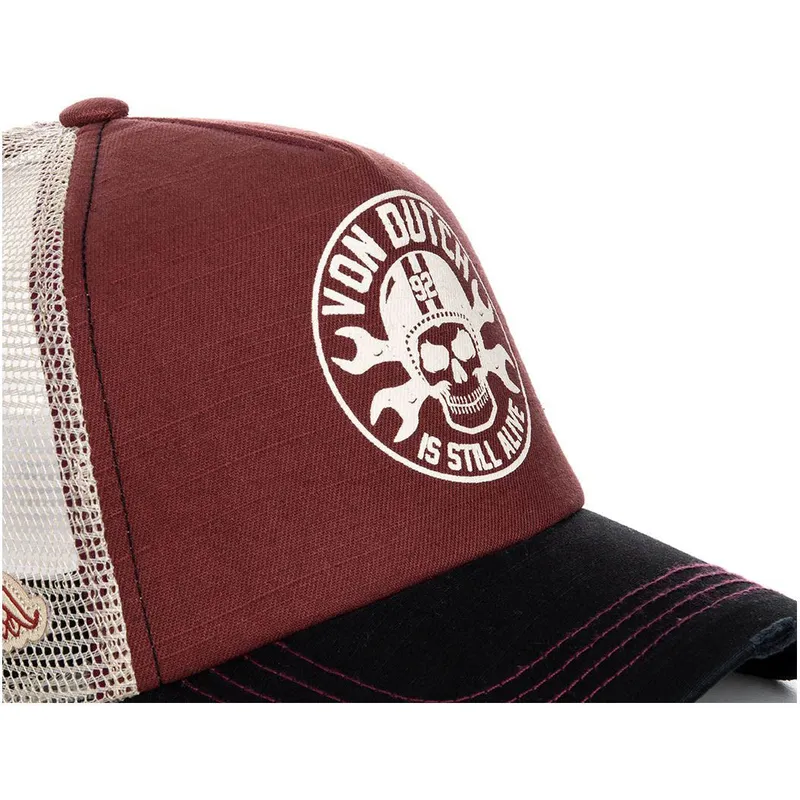 petten-gebogen-rood-snapback-bor-van-von-dutch