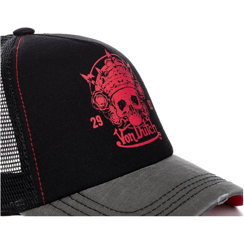 petten-gebogen-zwart-snapback-gre-van-von-dutch