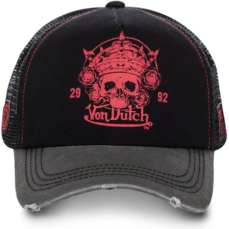 petten-gebogen-zwart-snapback-gre-van-von-dutch