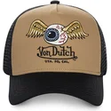 petten-gebogen-bruin-snapback-mou-van-von-dutch