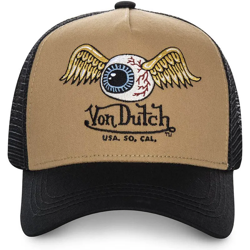 petten-gebogen-bruin-snapback-mou-van-von-dutch