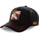 petten-gebogen-zwart-snapback-coy3-coyote-looney-tunes-van-capslab