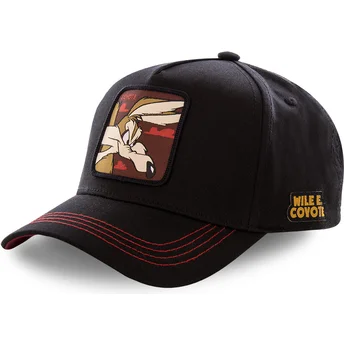 petten-gebogen-zwart-snapback-coy3-coyote-looney-tunes-van-capslab