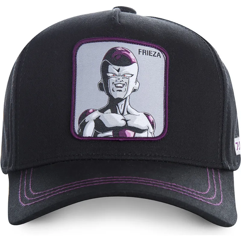 petten-gebogen-zwart-snapback-frec-frieza-dragon-ball-van-capslab petten-gebogen-zwart-snapback-frec-frieza-dragon-ball-van-capslab