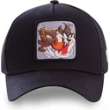 petten-gebogen-zwart-snapback-tasmaanse-duivel-looney-tunes-van-capslab