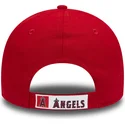petten-gebogen-rood-verstelbaar-9forty-the-league-van-los-angeles-angels-mlb-van-new-era