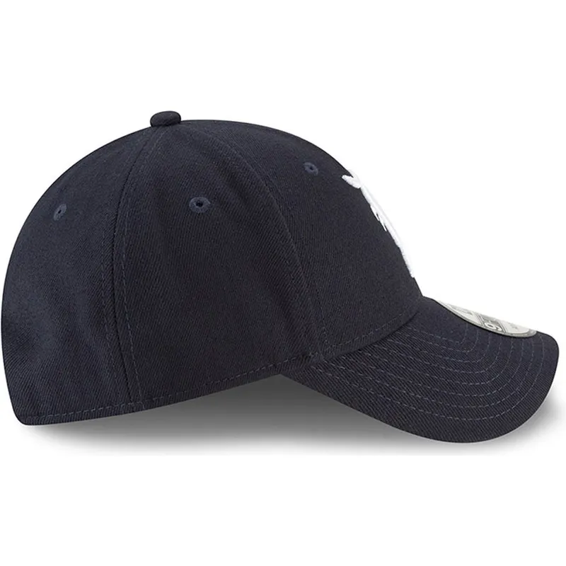 petten-gebogen-marineblauw-verstelbaar-9forty-the-league-van-detroit-tigers-mlb-van-new-era