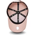 petten-gebogen-roze-verstelbaar-9twenty-dryera-packable-van-los-angeles-dodgers-mlb-van-new-era