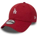 petten-gebogen-rood-verstelbaar-9forty-shadow-tech-van-los-angeles-dodgers-mlb-van-new-era