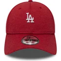 petten-gebogen-rood-verstelbaar-9forty-shadow-tech-van-los-angeles-dodgers-mlb-van-new-era