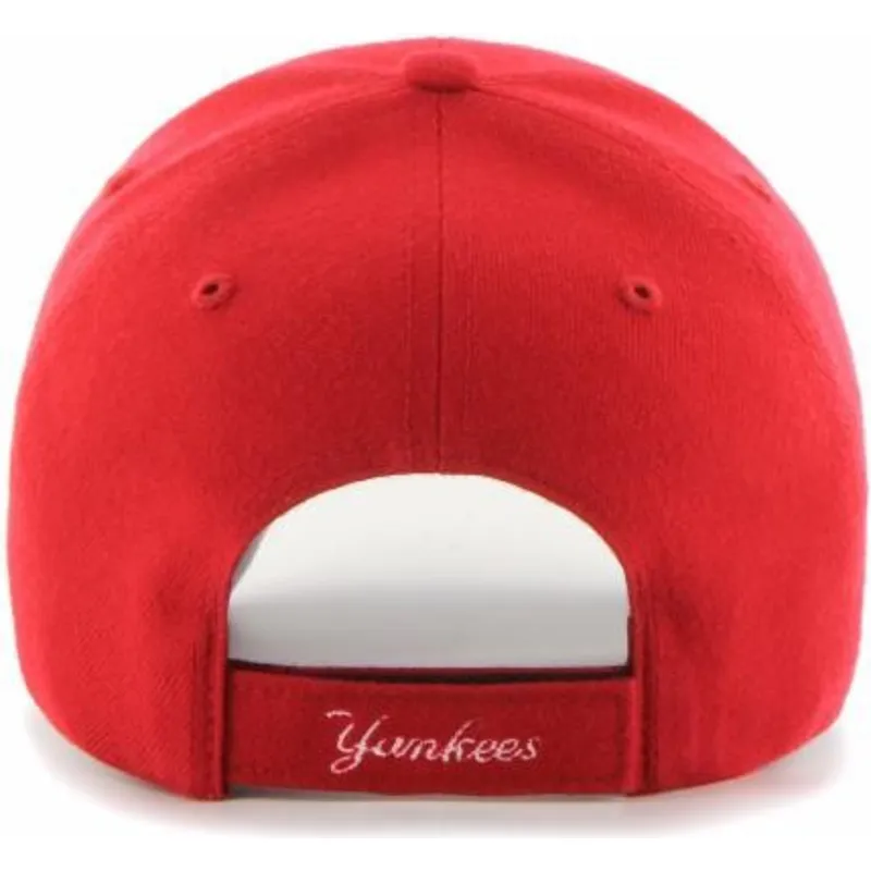 petten-gebogen-rood-verstelbaar-voor-kinderen-mvp-van-new-york-yankees-mlb-van-47-brand