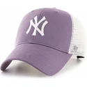 petten-gebogen-paars-snapback-mvp-flagship-van-new-york-yankees-mlb-van-47-brand