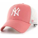 petten-gebogen-rood-snapback-mvp-flagship-van-new-york-yankees-mlb-van-47-brand