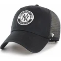 petten-gebogen-zwart-snapback-clean-up-porter-van-new-york-yankees-mlb-van-47-brand
