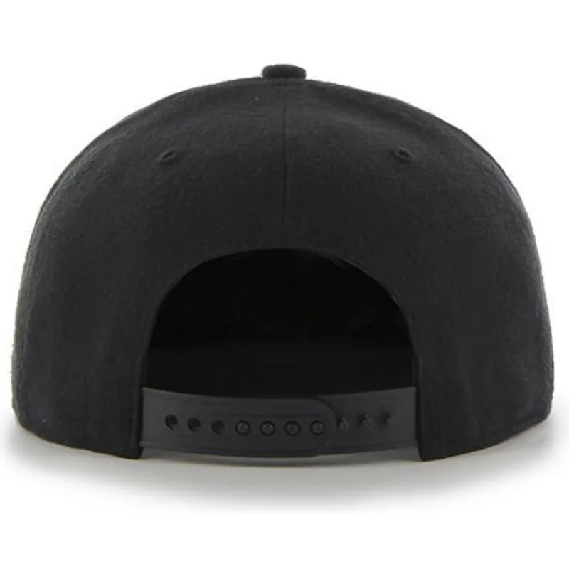 petten-plat-zwart-snapback-captain-no-shot-van-pittsburgh-pirates-mlb-van-47-brand