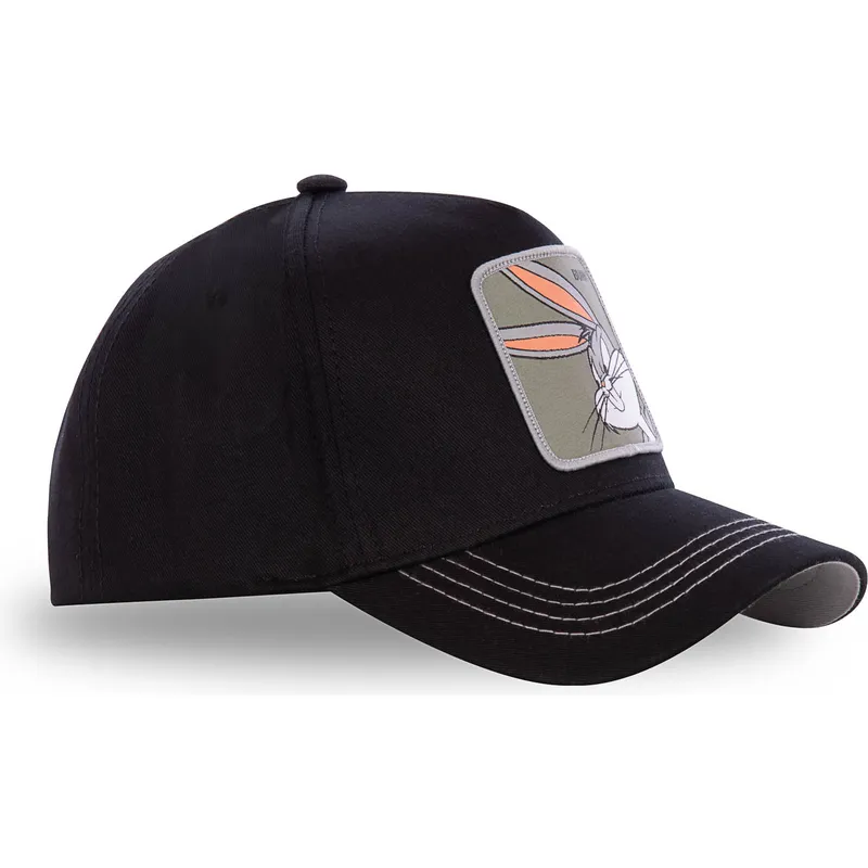 petten-gebogen-zwart-snapback-bun3-bugs-bunny-looney-tunes-van-capslab petten-gebogen-zwart-snapback-bun3-bugs-bunny-looney-tunes-van-capslab
