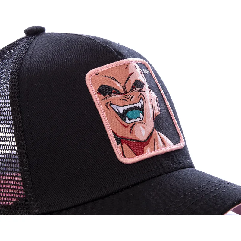 petten-gebogen-zwart-snapback-kid-buu-dragon-ball-van-capslab petten-gebogen-zwart-snapback-kid-buu-dragon-ball-van-capslab