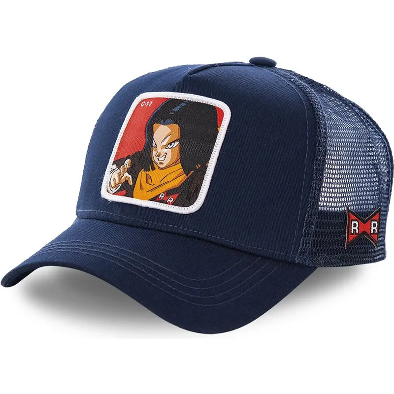petten-gebogen-marineblauw-snapback-androide-c17a-c-17-dragon-ball-van-capslab