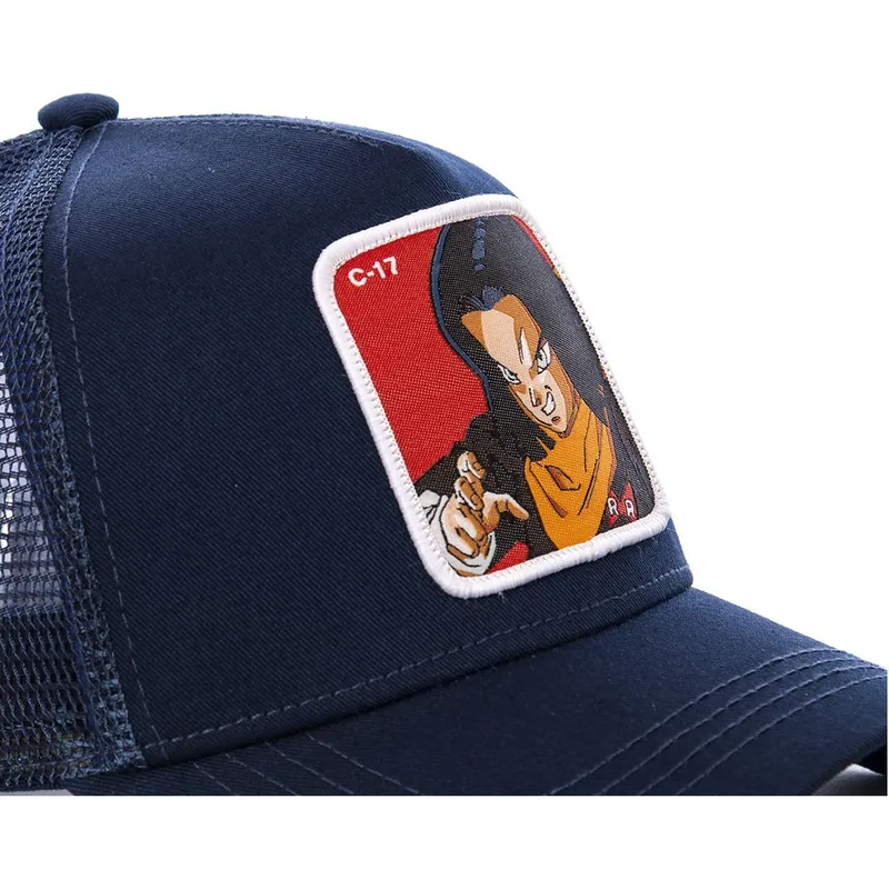 petten-gebogen-marineblauw-snapback-androide-c17a-c-17-dragon-ball-van-capslab