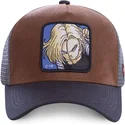 petten-gebogen-bruin-snapback-androide-c18a-c-18-dragon-ball-van-capslab