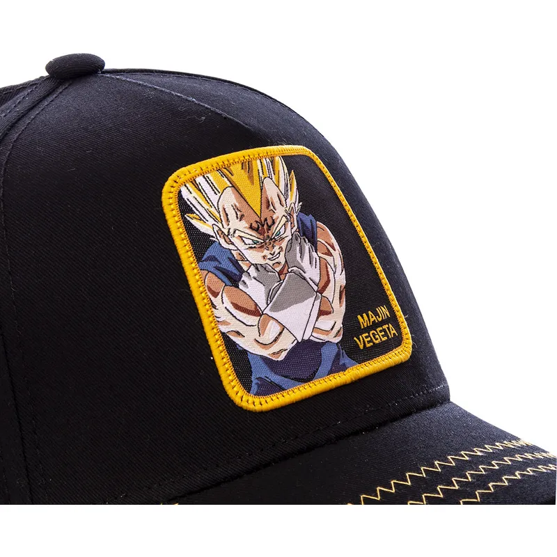 petten-gebogen-zwart-snapback-majin-mv3-vegeta-dragon-ball-van-capslab