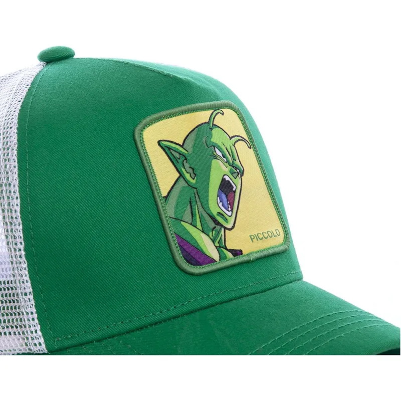 petten-gebogen-groen-snapback-pic1-piccolo-dragon-ball-van-capslab