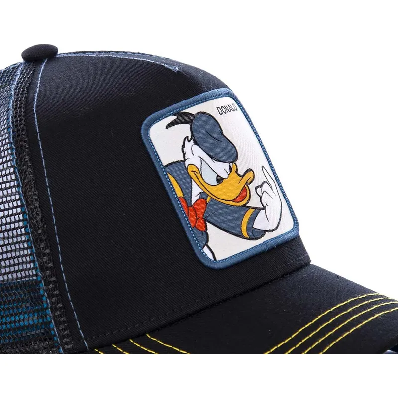 petten-gebogen-zwart-snapback-don2-donald-duck-disney-van-capslab petten-gebogen-zwart-snapback-don2-donald-duck-disney-van-capslab