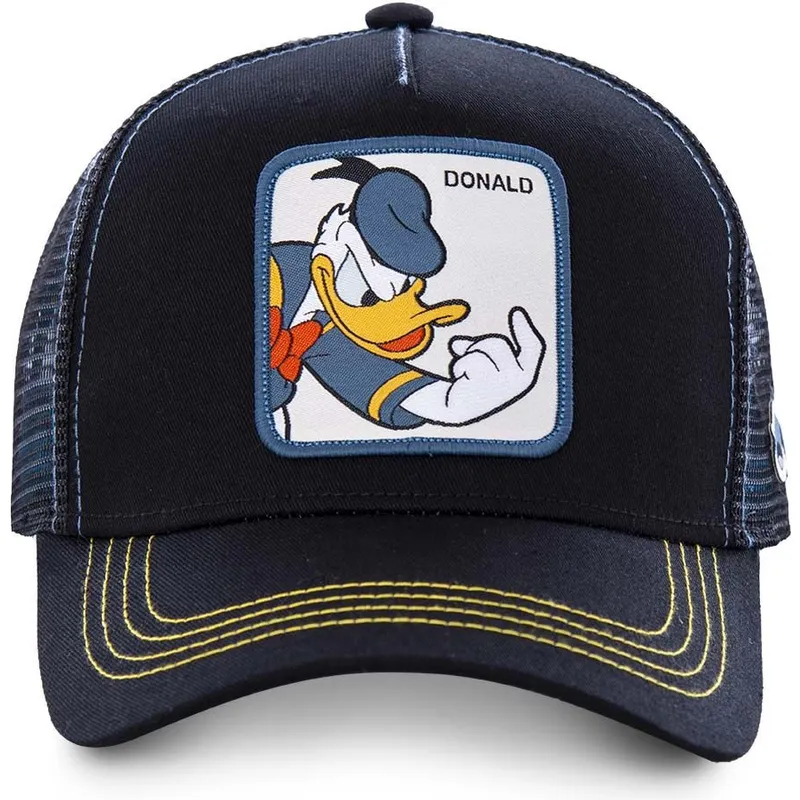 petten-gebogen-zwart-snapback-don2-donald-duck-disney-van-capslab petten-gebogen-zwart-snapback-don2-donald-duck-disney-van-capslab