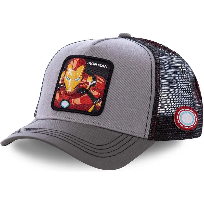 petten-gebogen-grijs-snapback-iro3-iron-man-marvel-comics-van-capslab petten-gebogen-grijs-snapback-iro3-iron-man-marvel-comics-van-capslab