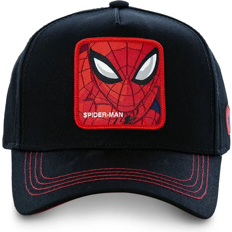 petten-gebogen-zwart-snapback-spi3-spider-man-marvel-comics-van-capslab