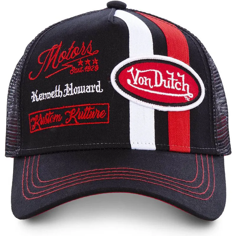 petten-gebogen-zwart-snapback-mcqbla-van-von-dutch