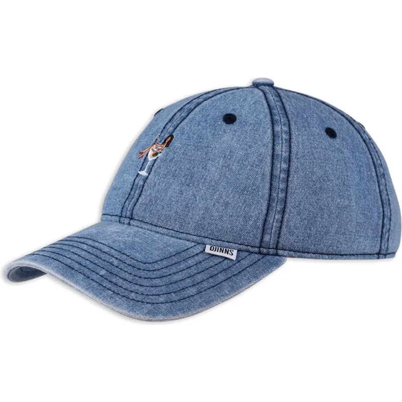 petten-gebogen-blauw-verstelbaar-vaquero-coloured-girl-van-djinns
