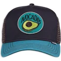 petten-gebogen-marineblauw-snapback-food-avocado-van-djinns