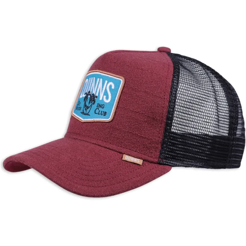 petten-gebogen-rood-snapback-nothing-club-sucker-van-djinns